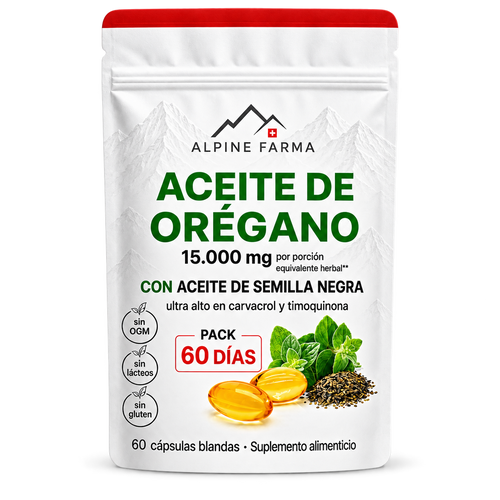 Pack 60 días | Aceite de Orégano  - Solución Digestiva.