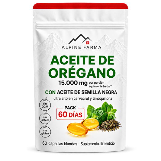 Pack 60 días | Aceite de Orégano  - Solución Digestiva.
